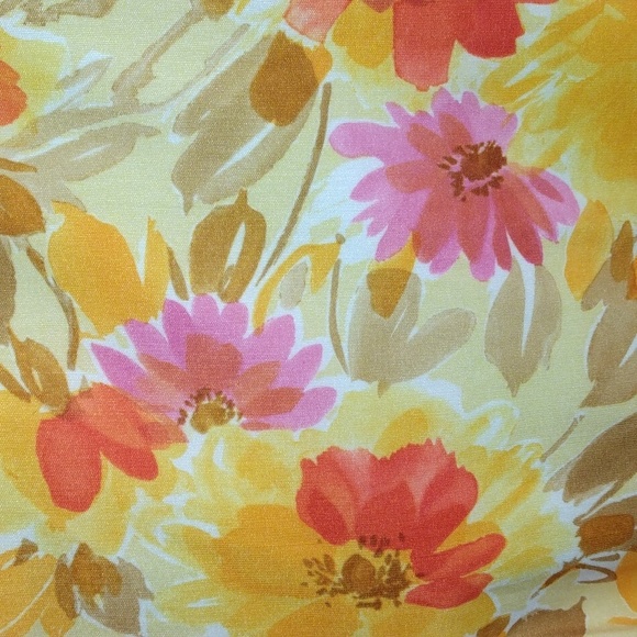 Rampage women's yellow floral Capri pants Sz 11 NWoT - Picture 7 of 17